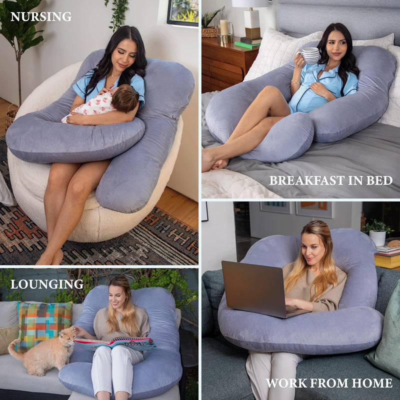 ALMOHADA DE EMBARAZO DE CUERPO ENTERO