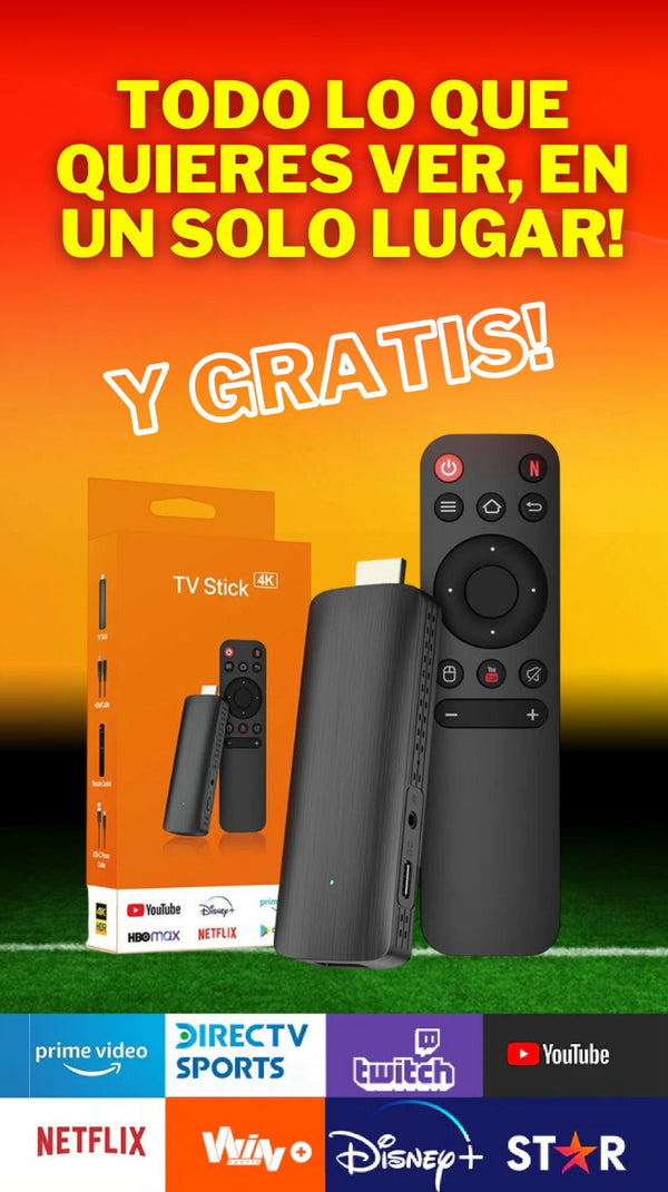 LA MEJOR RELACIÓN COSTOS/BENEFICIOS PARA TU OCIO - TV STICK 4K 2 RAM 16GB con MAGISTV INCLUIDO