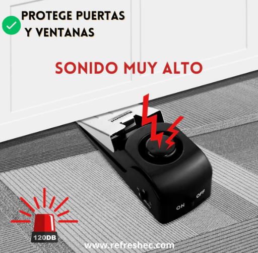 DoorStop® - Alarma de Puerta Portátil (X2)