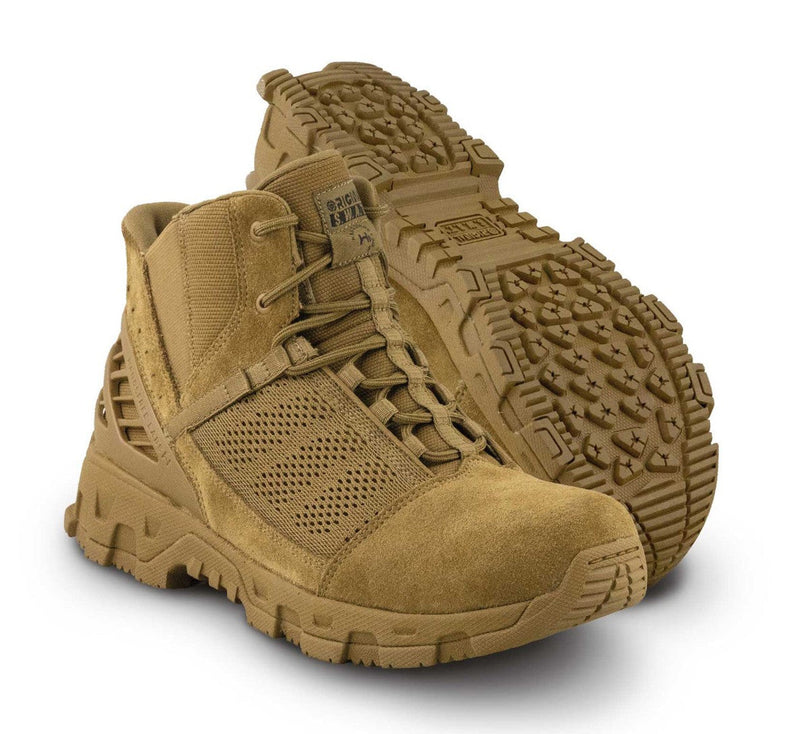Botas originales SWAT Alpha Freedom 6" coyote marrón HF