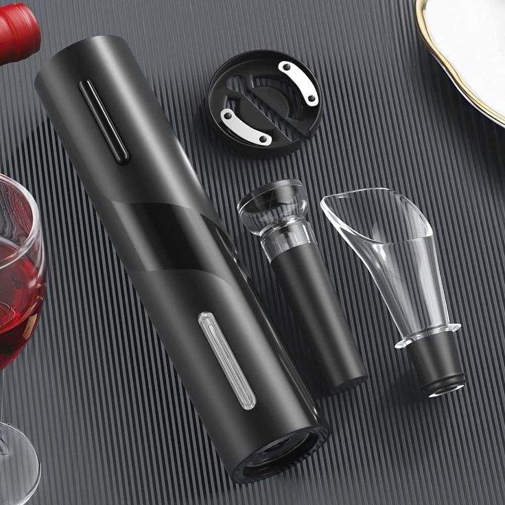 🍷VIN EASY PRO🍾DESCORCHADOR -RECIBE GRATIS VERTEDOR, TAPON Y CORTADOR  🥇 + ENVIO GRATIS