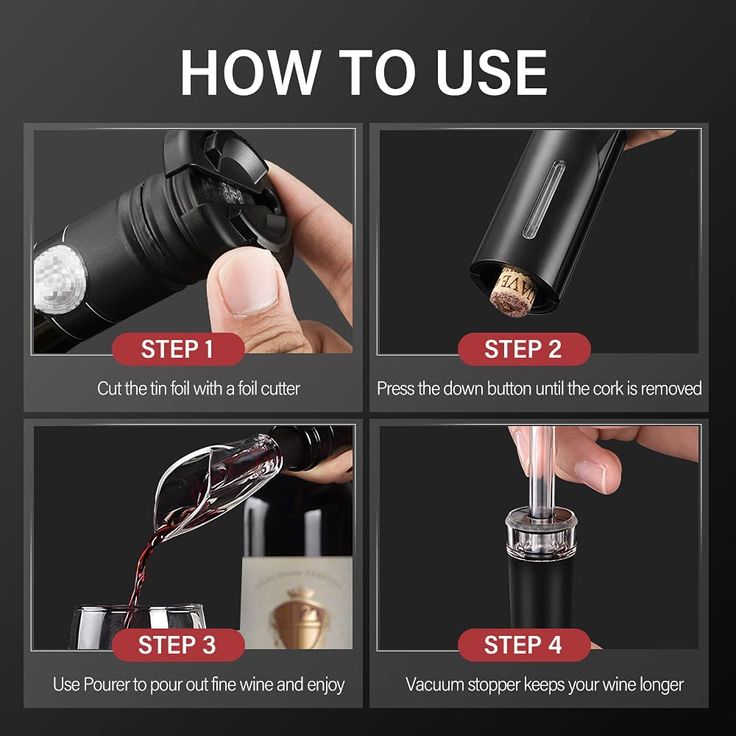 🍷VIN EASY PRO🍾DESCORCHADOR -RECIBE GRATIS VERTEDOR, TAPON Y CORTADOR  🥇 + ENVIO GRATIS